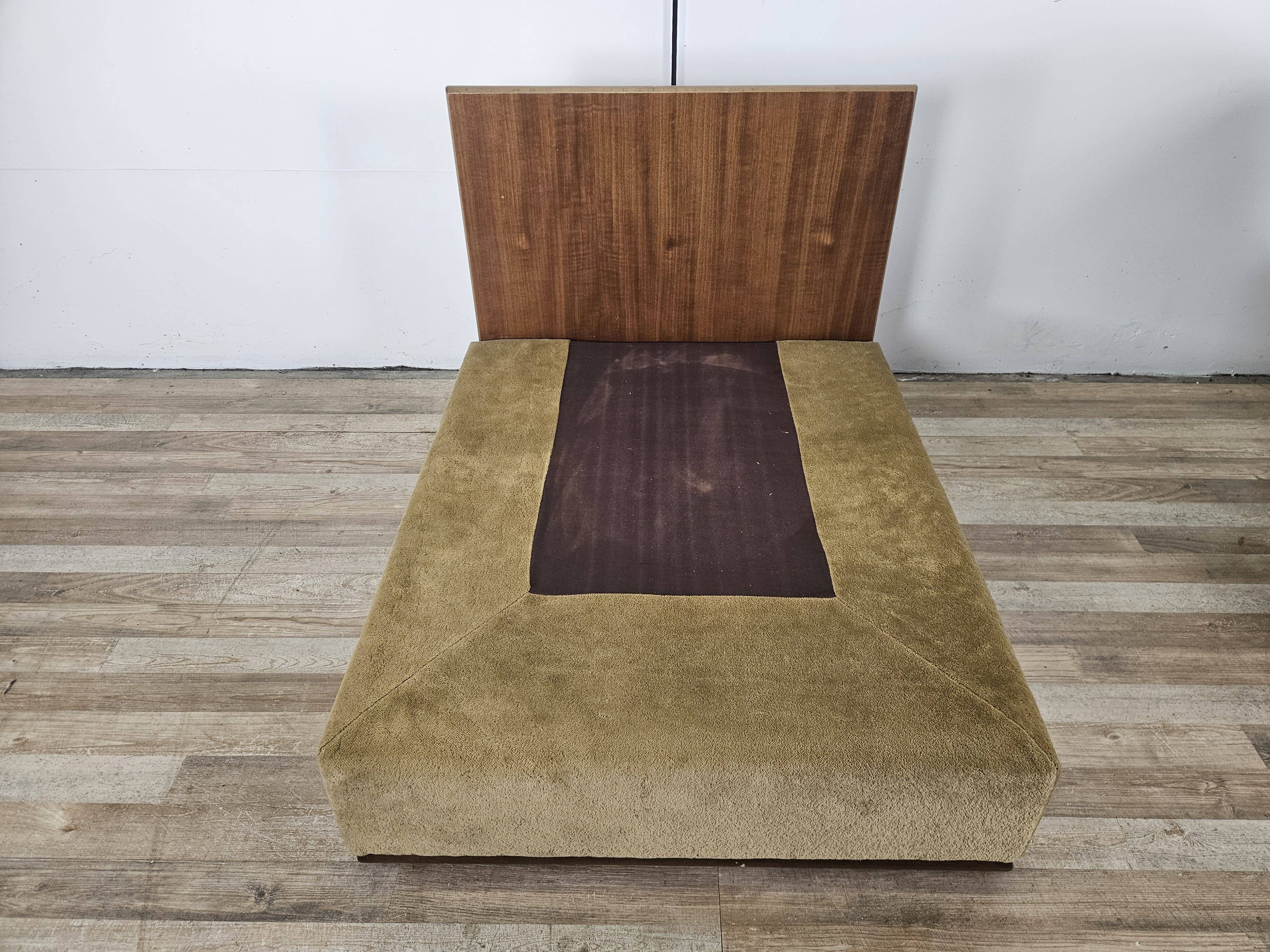 Three fabric lounge chairs 70s