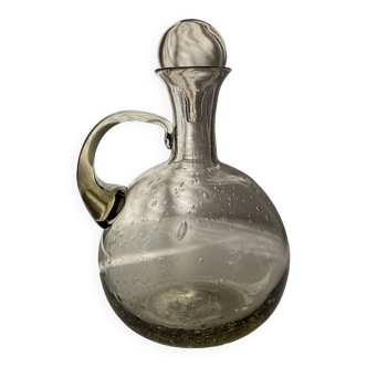 Carafe verre bullé