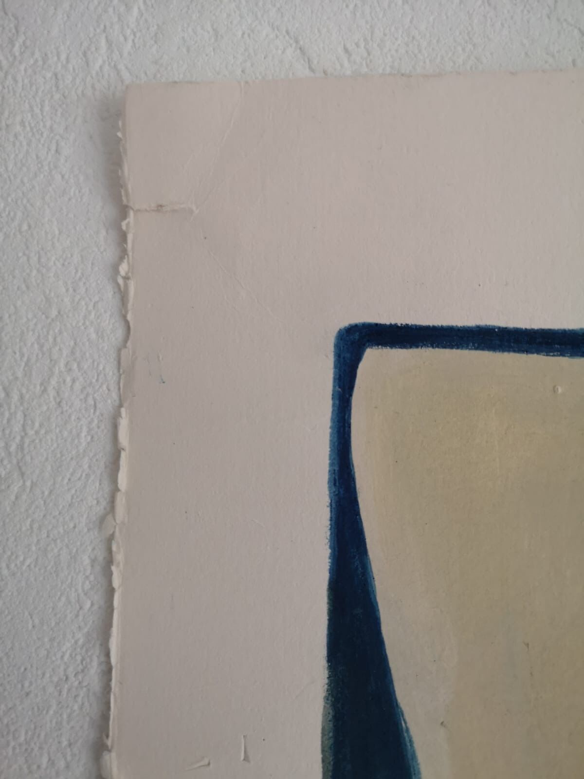 Contemporary painting signed