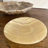 Natural onyx stone trinket tray