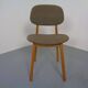 Set of Beech Chair & Stool, 1960s