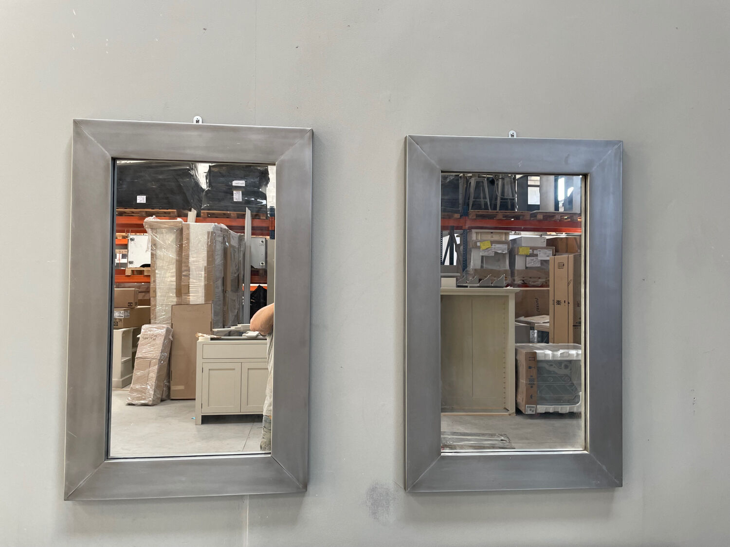 Zinc mirrors
