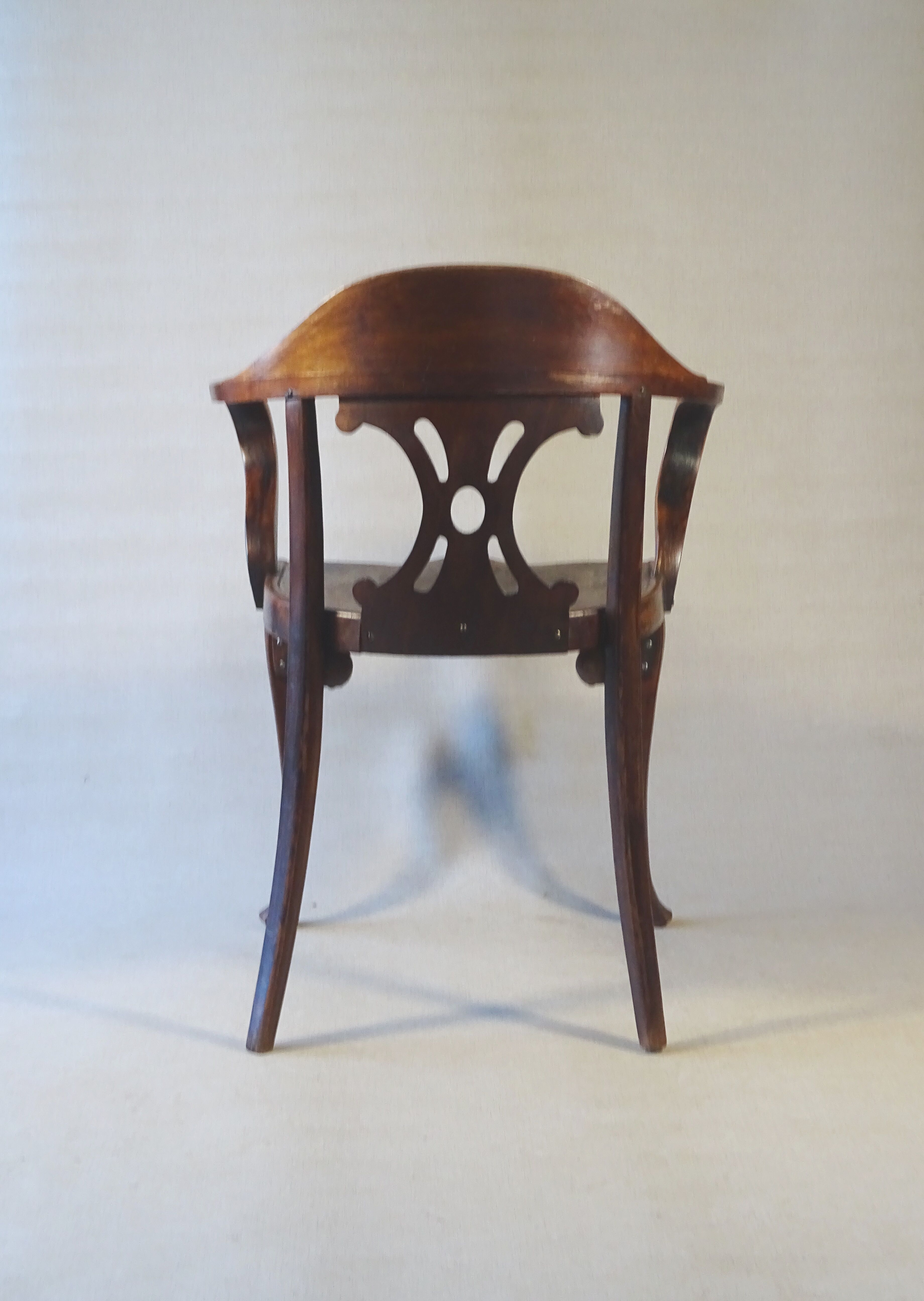 Fauteuil de bureau  KOHN N°701 Sécession - 1910 - No Thonet -