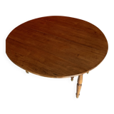 Cherry wood drop-leaf table.