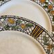 Set of 6 vintage flat plates model Elisabeth from HBCM