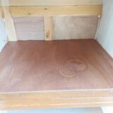 armoire triple fonction, pieds compas