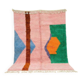 Beni Ouraine rug in traditional colourful design, size 200/300 cm.