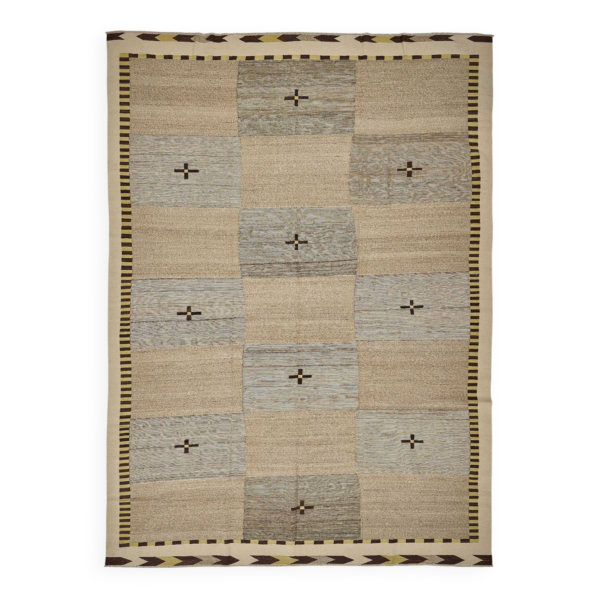 Contemporary Tribal Decorative Kilim 297 cm x 418 cm