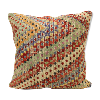 Housse de coussin kilim 60x60.