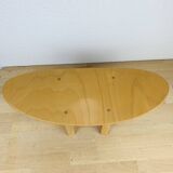 Wooden meditation stool