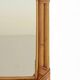 Miroir en bambou et rotin des années 1960 dans le style de la Côte d'Azur