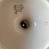 Gien Porcelain Candle Holder