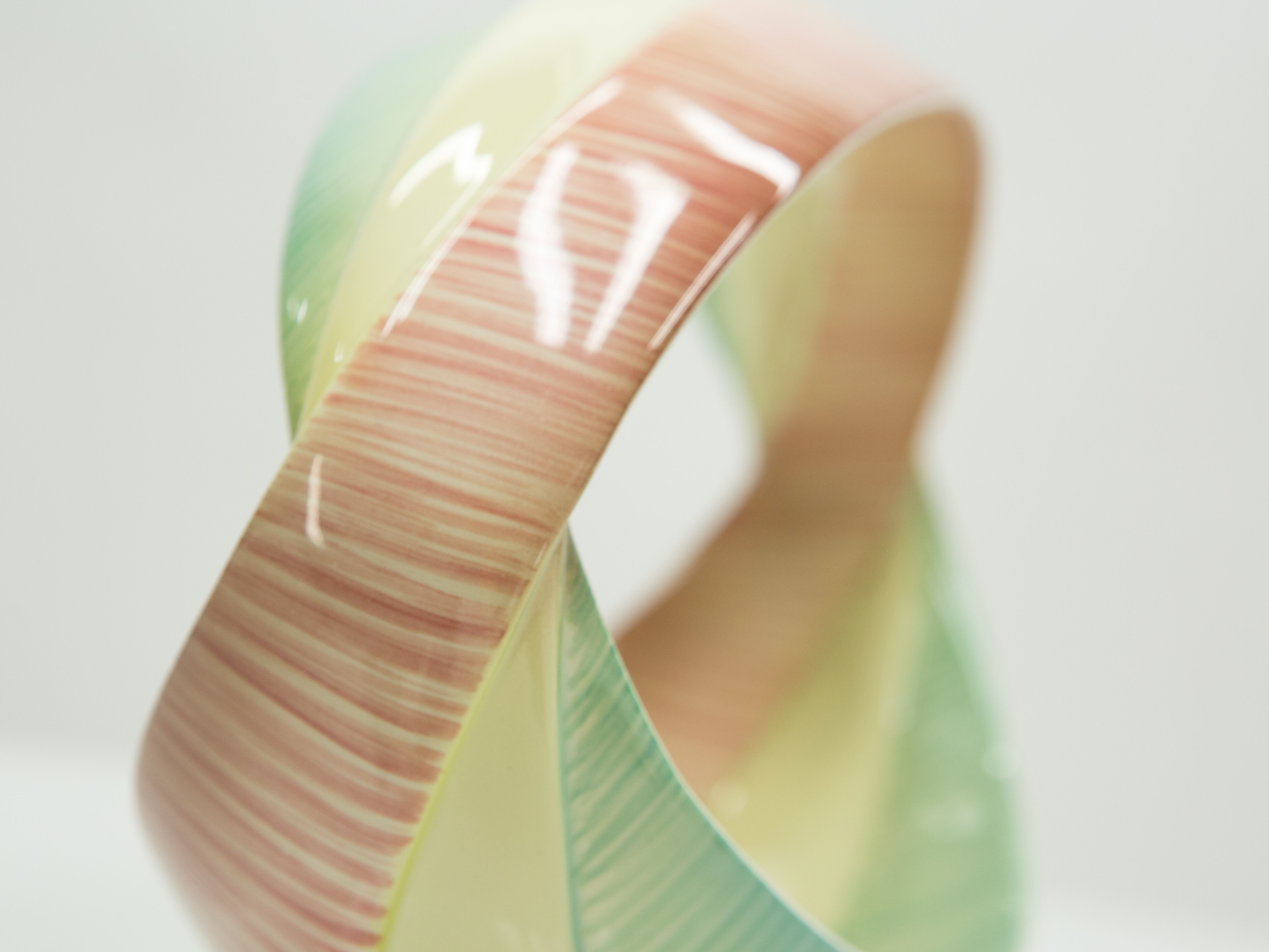 Italian ceramic centerpiece varnished by ViBi Torino around 1960