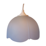 Suspension in opaline sky blue vintage