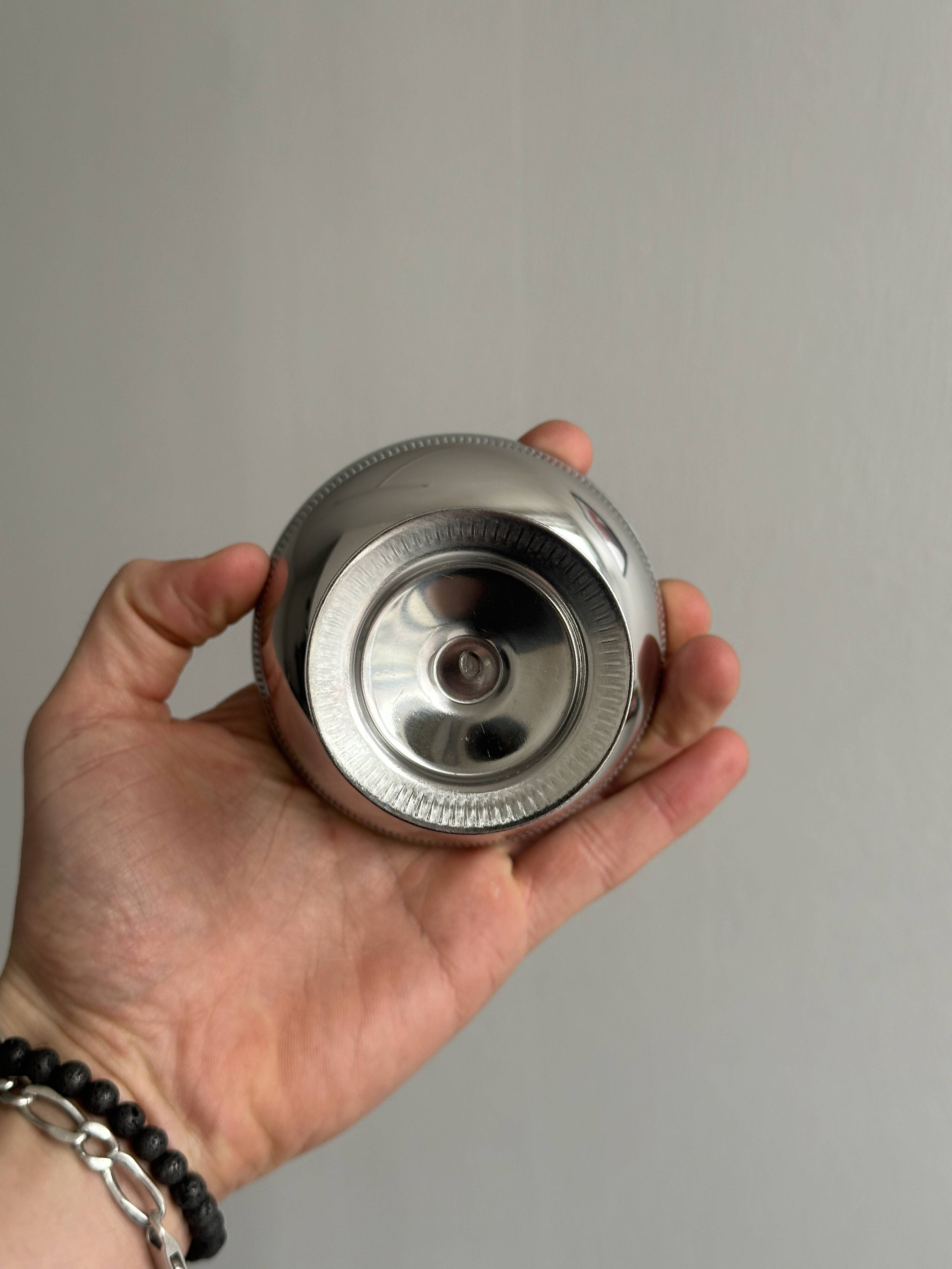 6 coupelles sur pied en inox Letang Remy