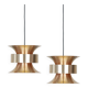 Pair of 2 vintage lamps Trava by Carl Thore, 1960s