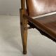 Leather safari armchair by Wilhelm Kienzle for Wohnbedarf, 1950s