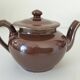 Selfish teapot in brown stoneware “Terre d’Acier” – Revol Saint-Uze
