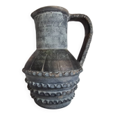 Vase en terre cuite de l'artiste espagnol Joaquim Almeda Ferre / 1970 / céramique / vintage / Mid-Century / XXème siècle