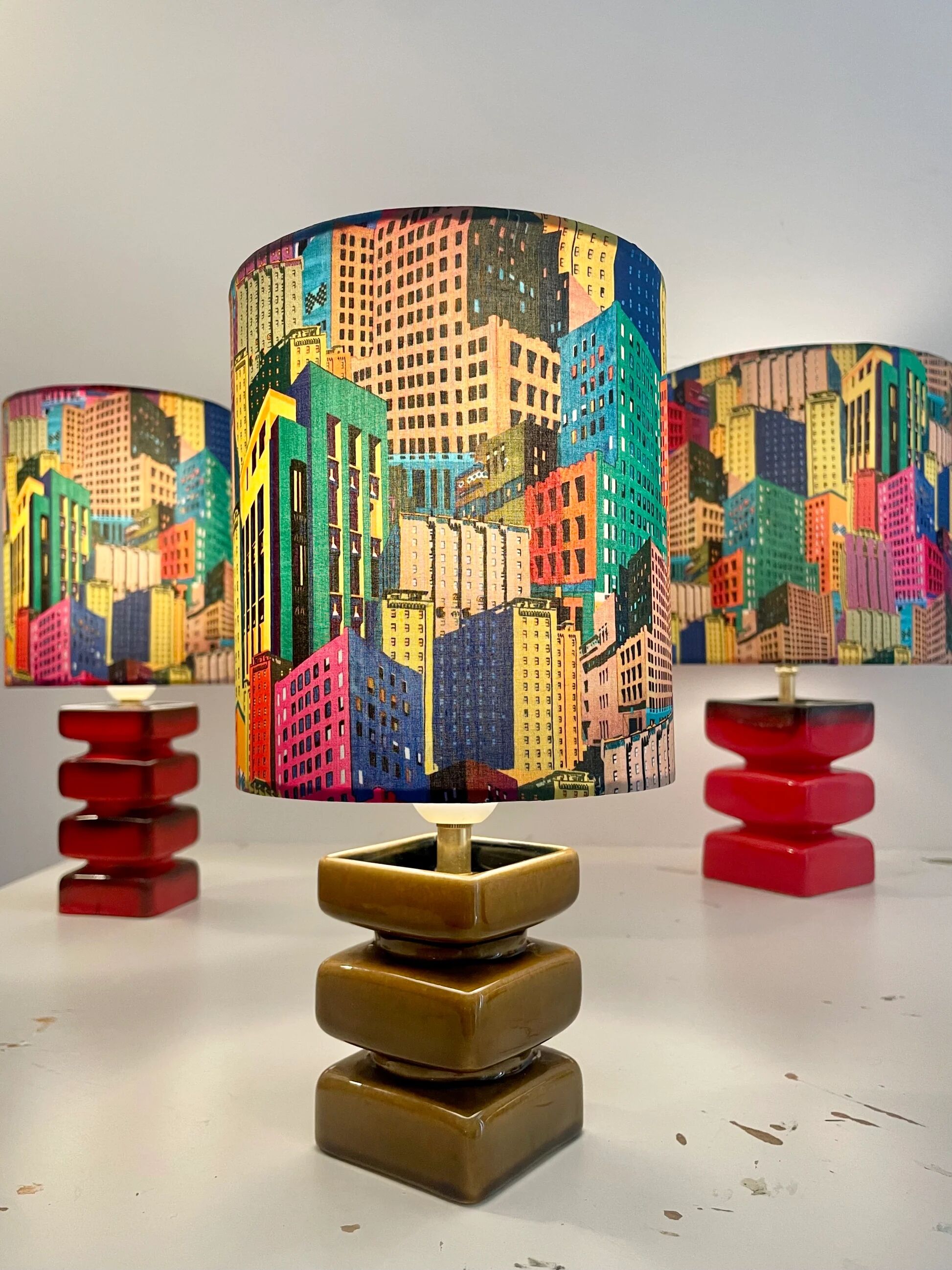 Collection Cityscape - Cari Zalloni for Steuler Keramik - wireless table lamp