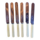 6 English stainless steel knives Fleming and sons Circa 1950