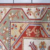 Vintage Turkish Kars handmade carpet 116cm x 175cm 1960s