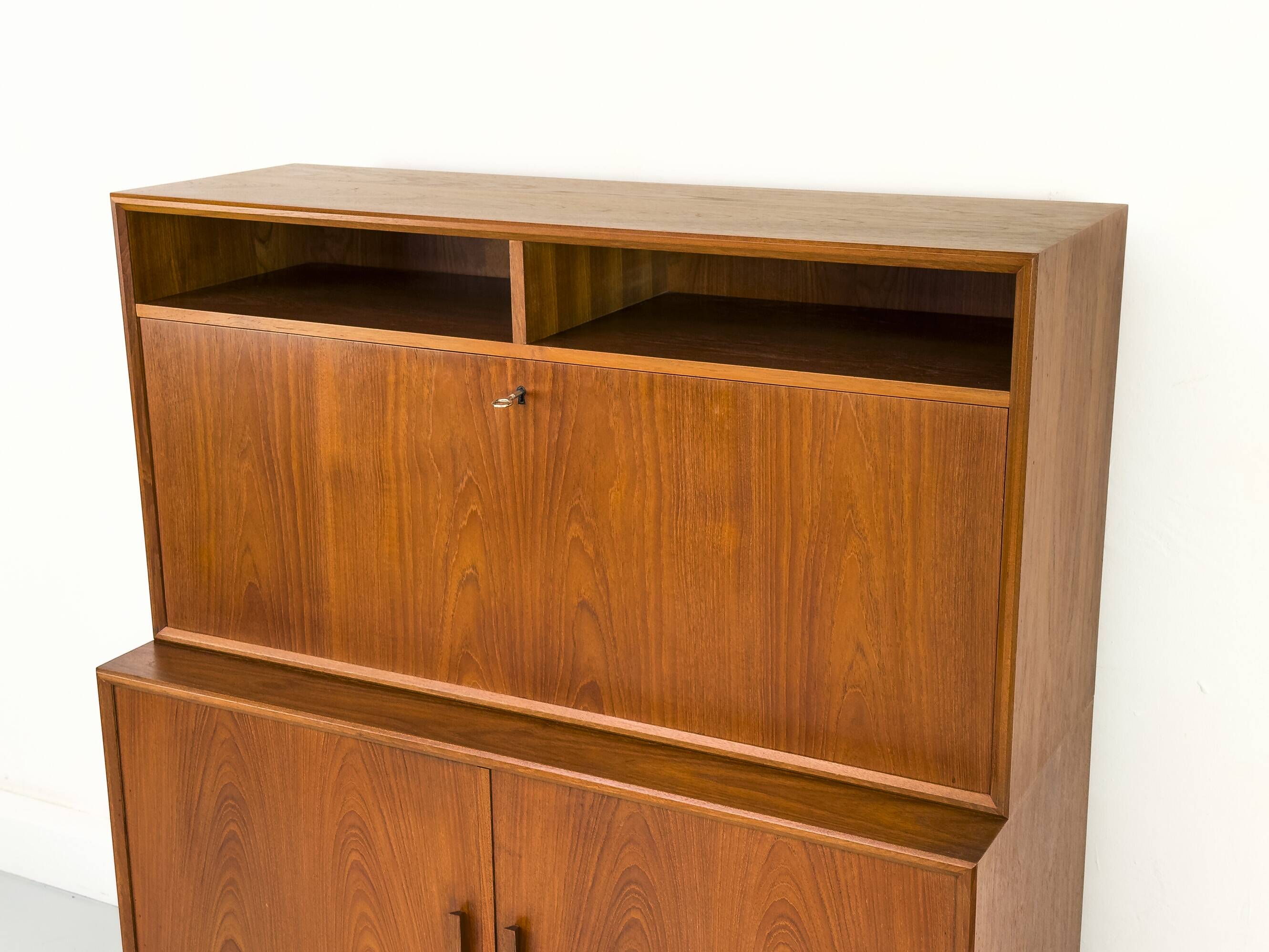 Meuble bar en teck de BBM Bjerringbro, années 1960