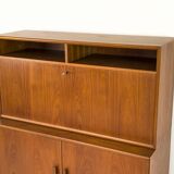 Meuble bar en teck de BBM Bjerringbro, années 1960