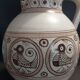 Vintage Talavera ceramic jug vase 20th century