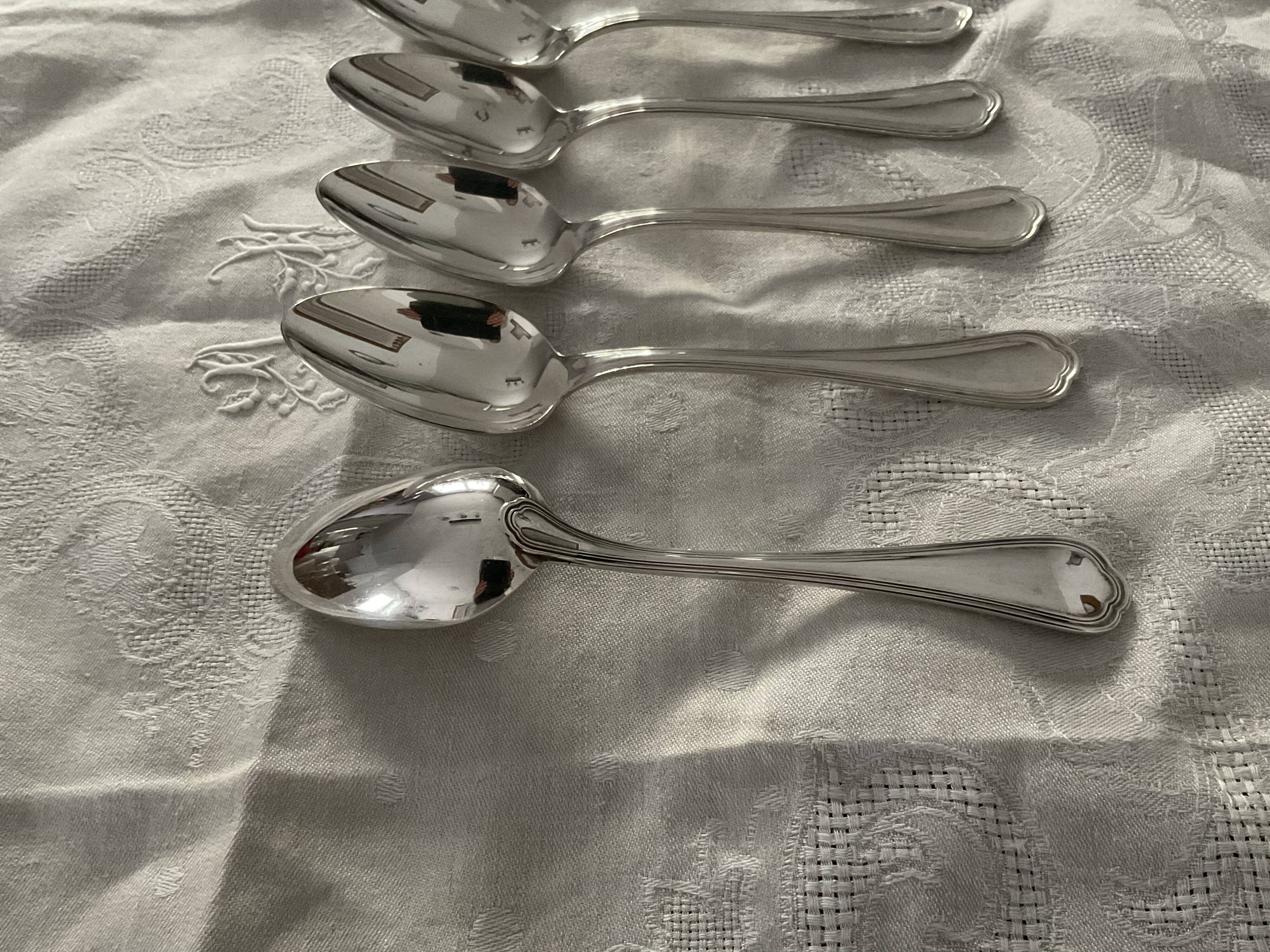 6 tablespoons, Christofle, Spatours