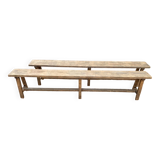 Oak benches