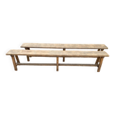 Oak benches