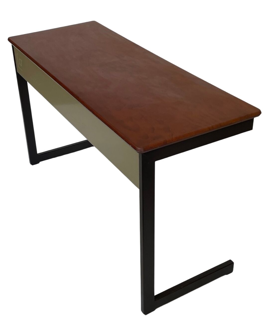 Bureau vintage Galvanitas Netherland avec chaise design hollandais des années 70