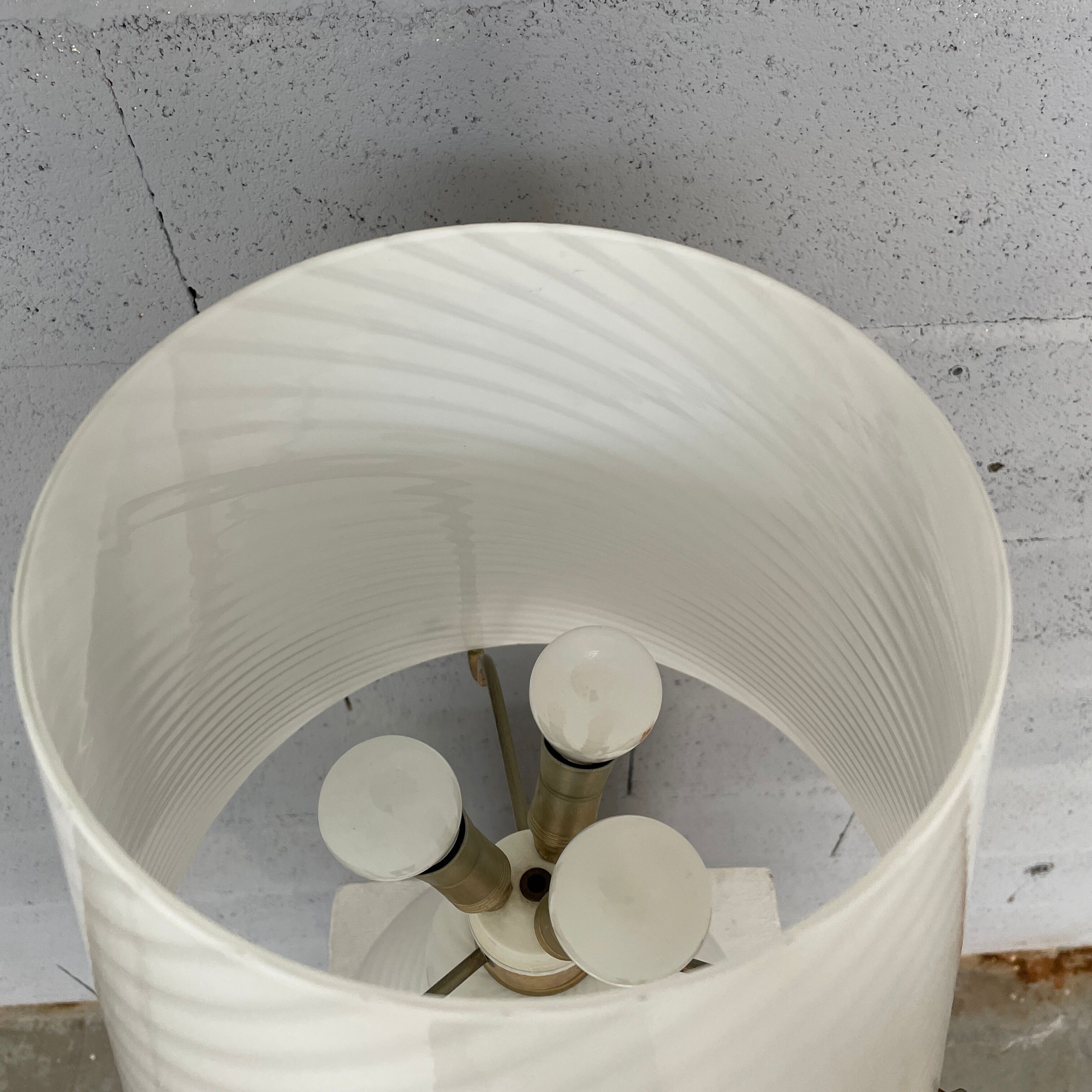 Large table lamp, Murano