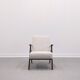 Fauteuil modèle b 310 var en boucle ivoire 1960