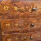 Pair of Louis XV style bedside tables with rosewood marquetry