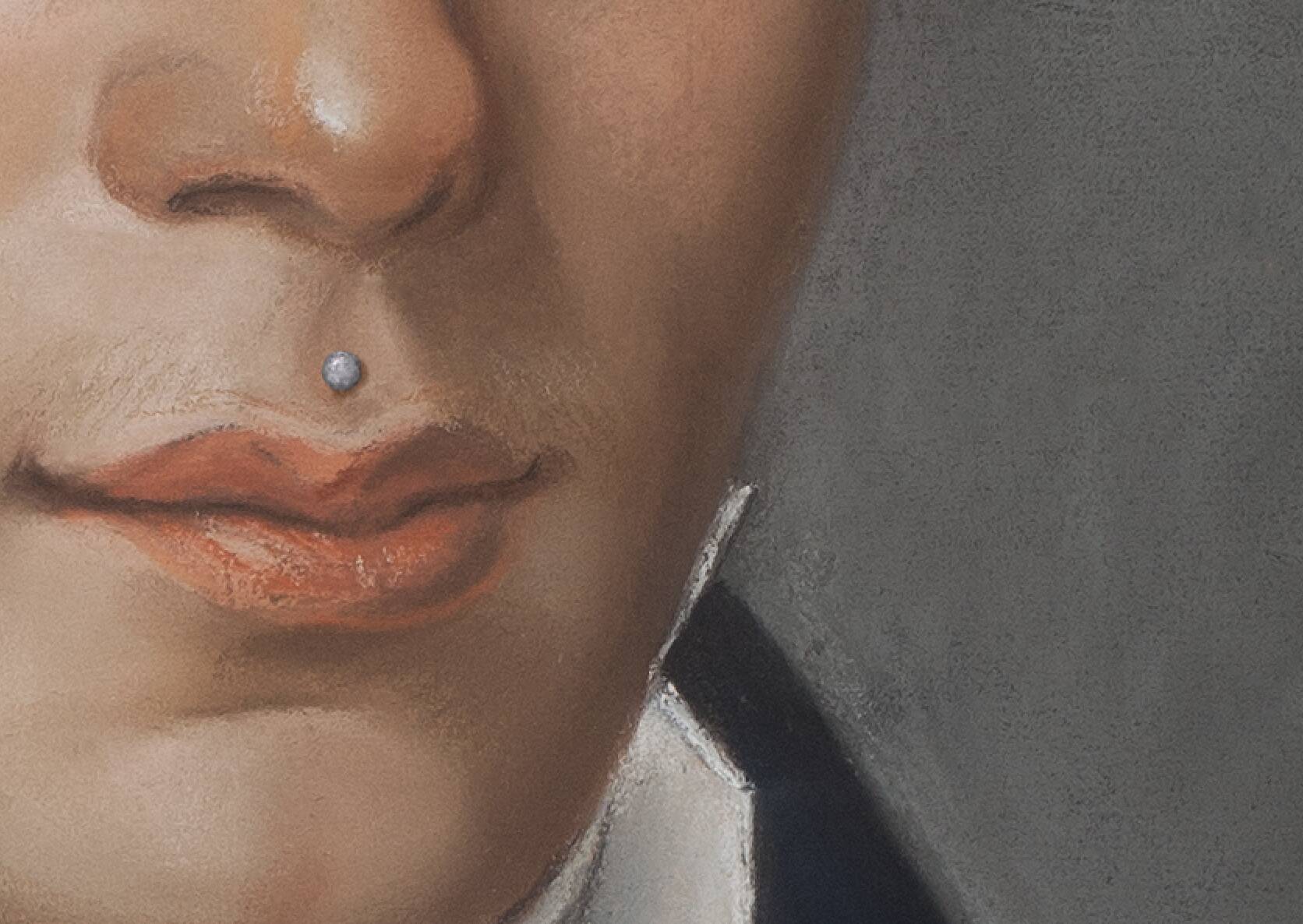 Portrait of a Pastel Man 1818