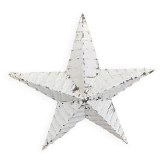 Étoile amish blanche 56cm
