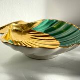 Shell-shaped ashtray and pocket tray Limoges France