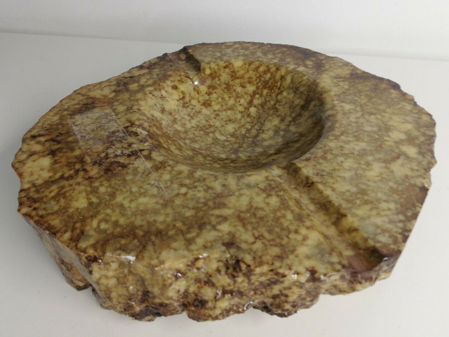 Alabaster ashtray Genuine Alabaster made in Italy