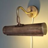 Vintage 80s brass picture light Ikea