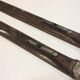 Pair of old wooden skis 1900