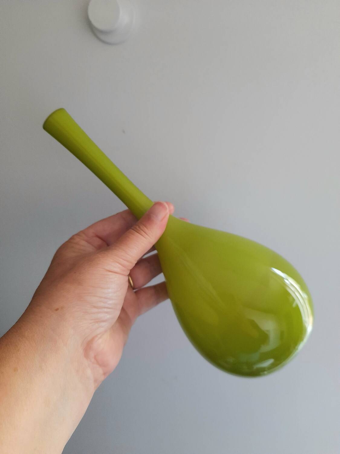 Pretty opaline soliflore vase Made in Sweden