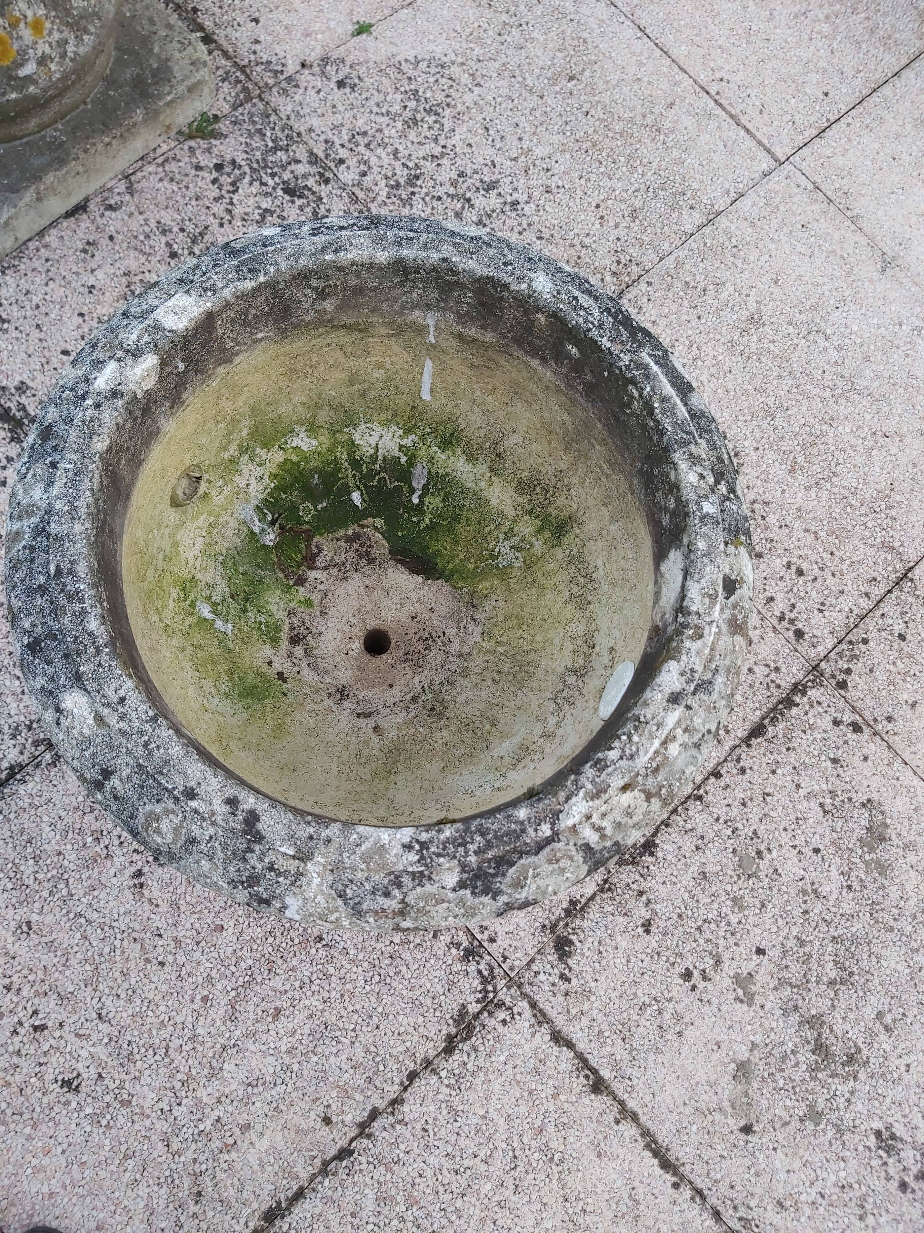 Jardinière Médicis en pierre reconstituée