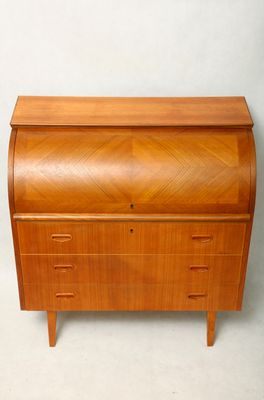 Mid-century teak Secretary, Denmark, 1960s