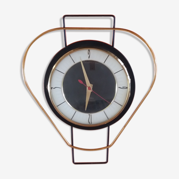 Vintage wall clock Vedette Transistor