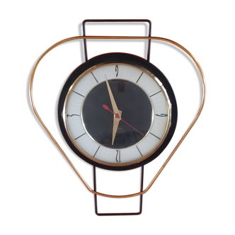 Vintage wall clock Vedette Transistor