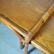 Table gigogne rotin 1980
