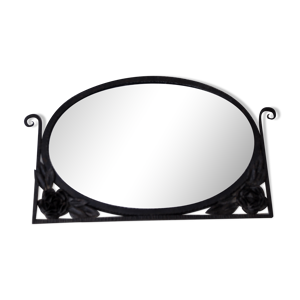 miroir 1950 fer forgé