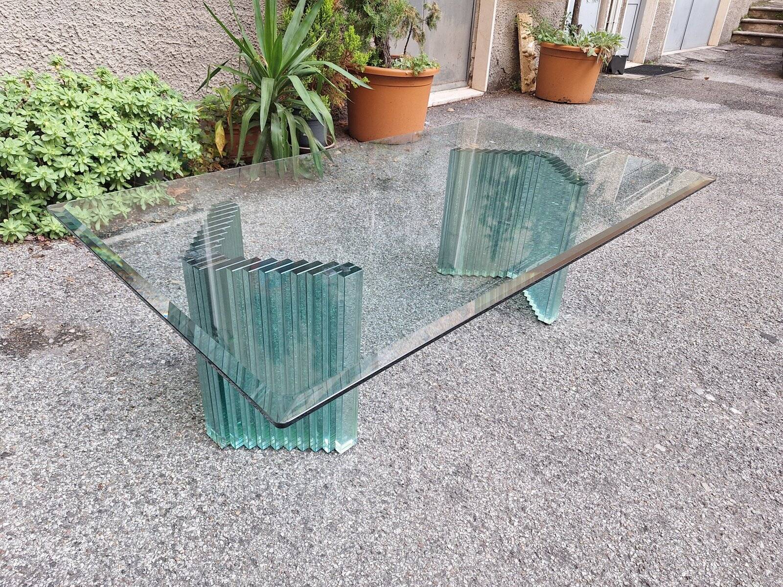 Vintage Coffee Table by Luigi Massoni for Gallotti & Radice, 1970s